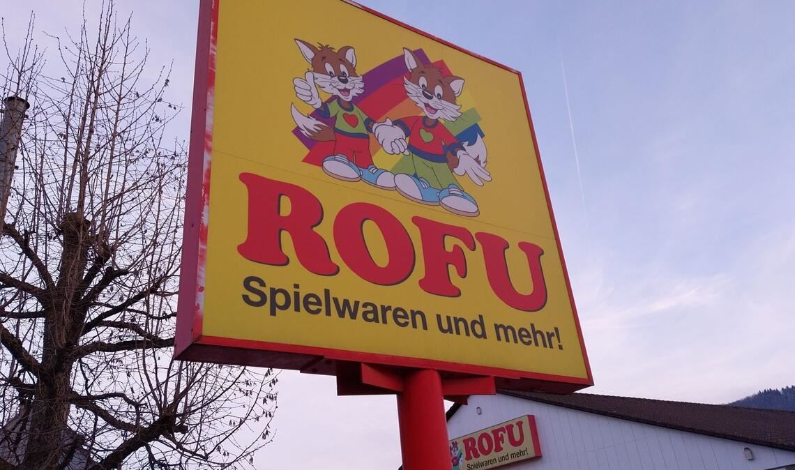 Rofu-Filiale in der Region Stuttgart.