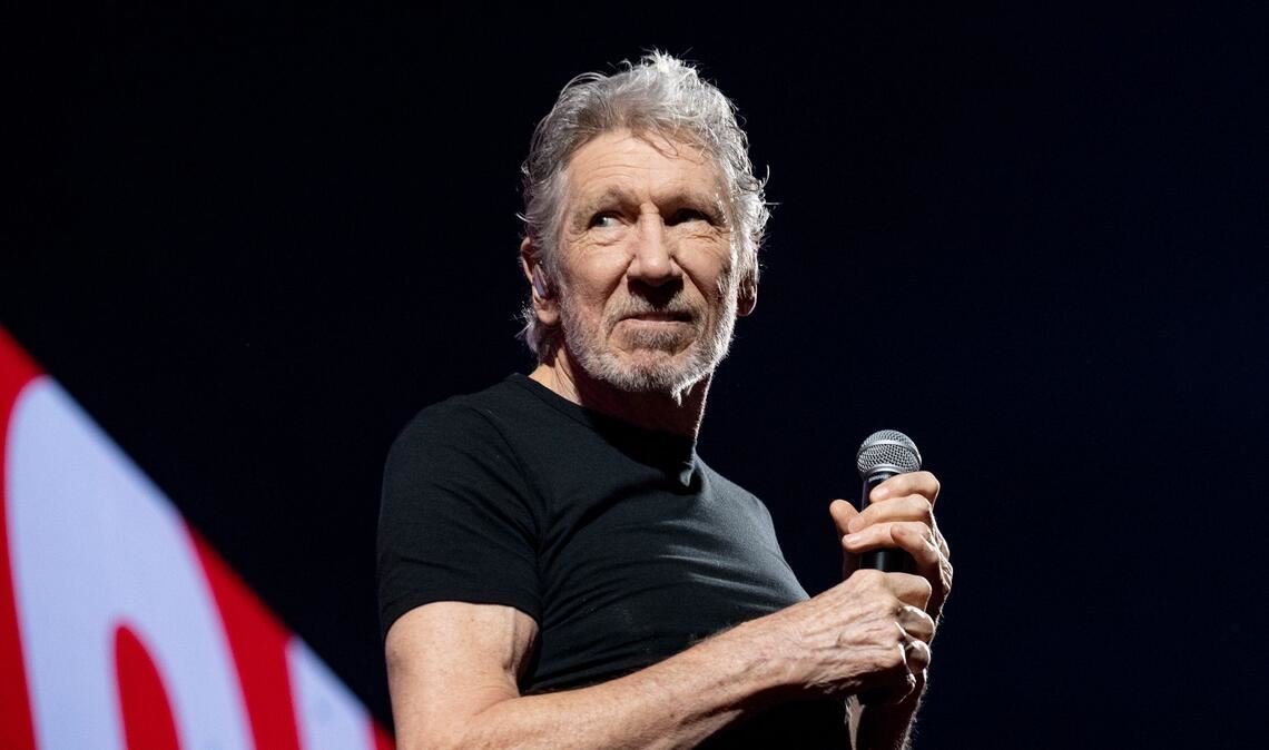 Roger Waters während eines Auftritts im Palau Sant Jordi im Rahmen seiner "This is not a drill Tour".