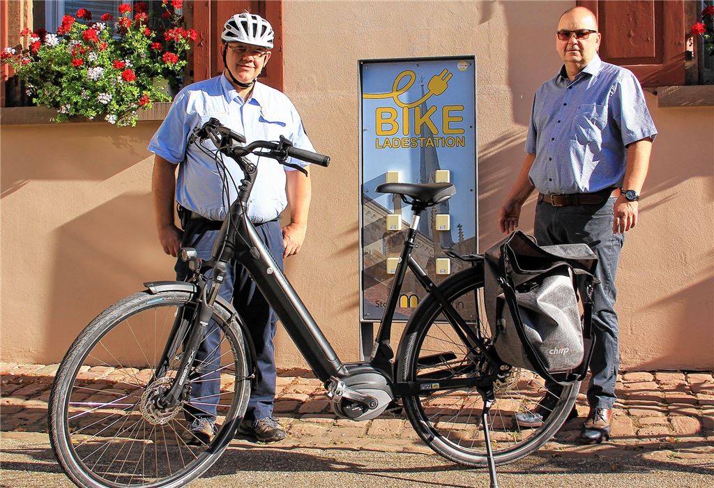 Vollzugsdienst rückt mit dem E-Bike aus