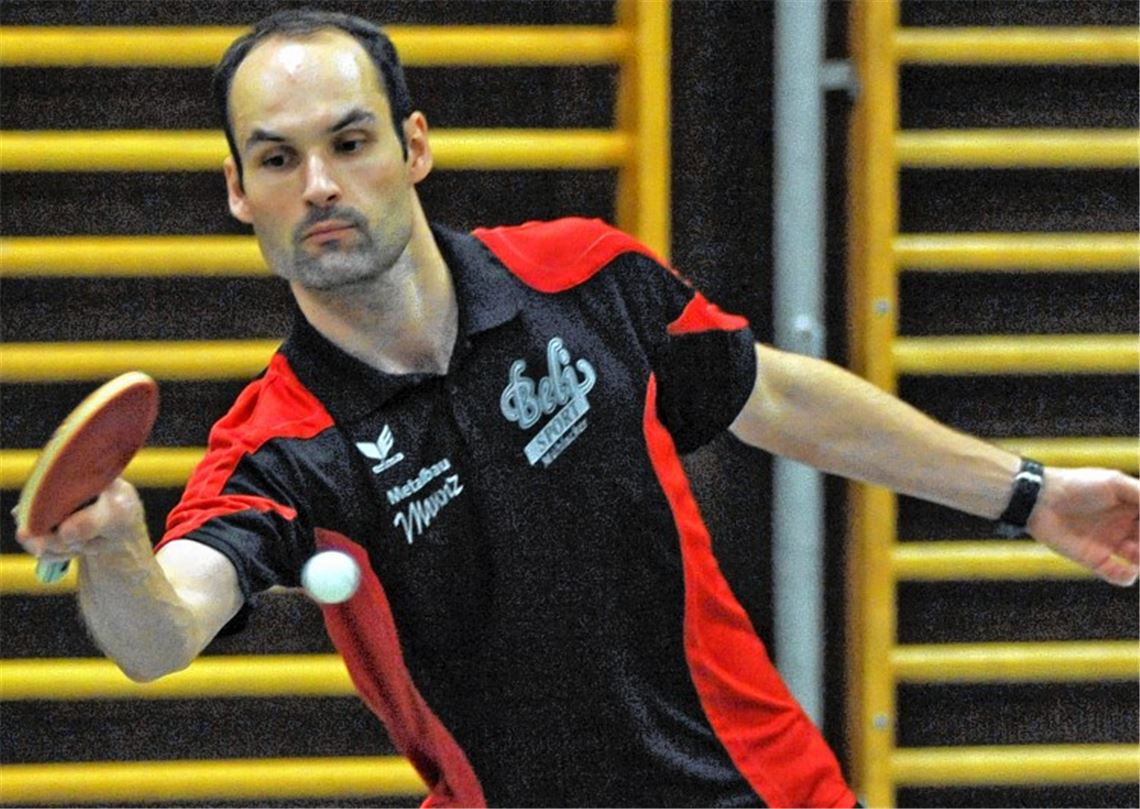 Roland Goltzsch ist diesmal nur im Doppel für Ötisheim siegreich. Archivfoto: Fotomoment