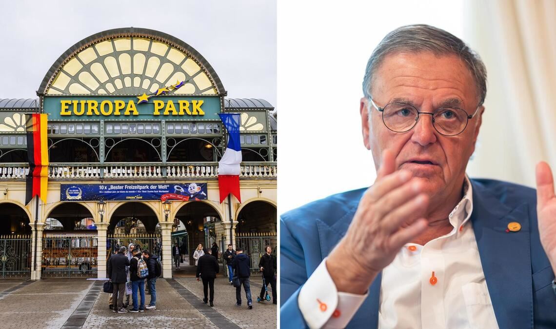 Roland Mack, geschäftsführender Gesellschafter des Europa-Park, während eines Interviews im Europa-Park.