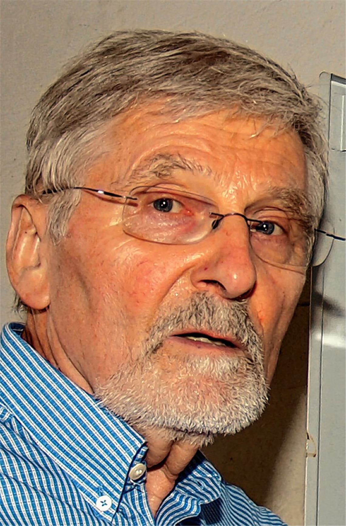 Roland Suedes ist der Vorsitzende des Kirchengemeinderats in[[br]]Kleinvillars