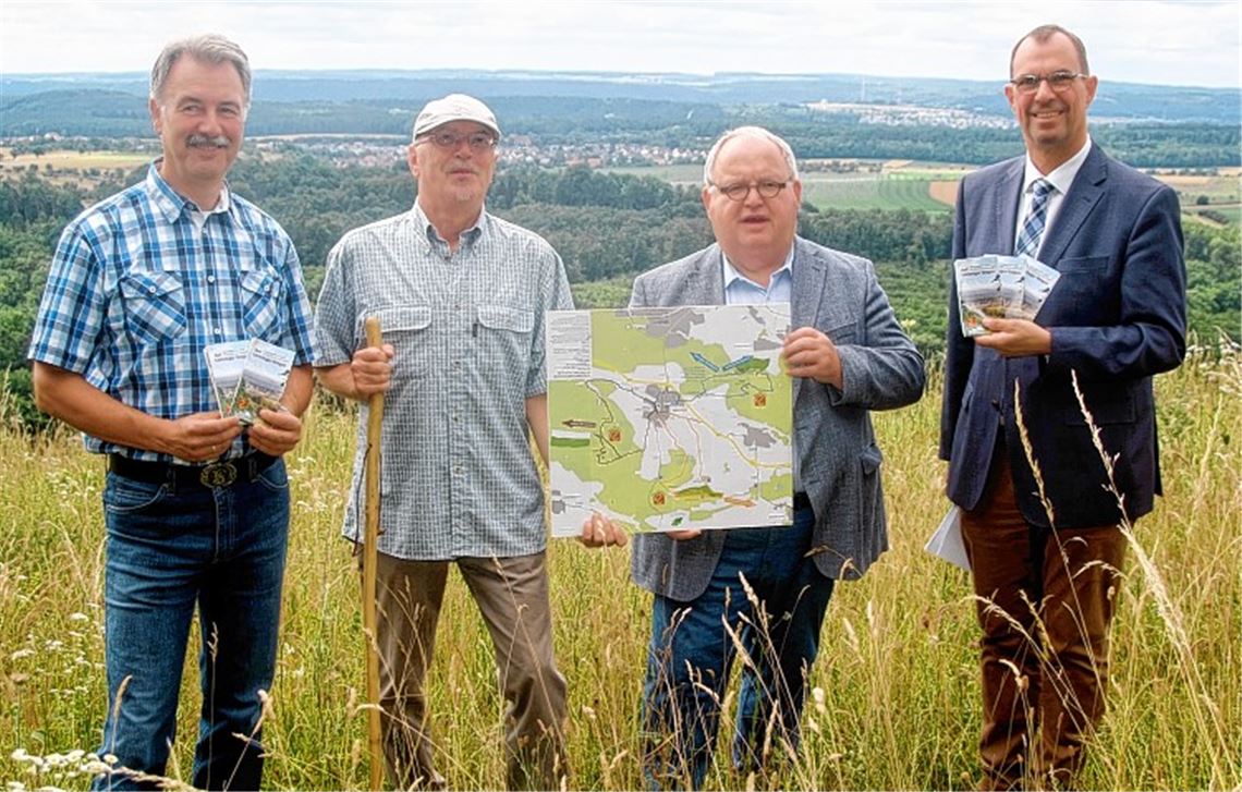 Neue Karte lockt auf die Lienzinger Wege