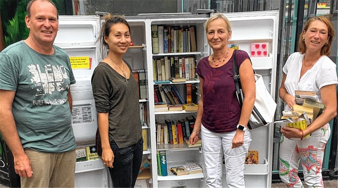 Standort des Bücherschranks ist gesichert