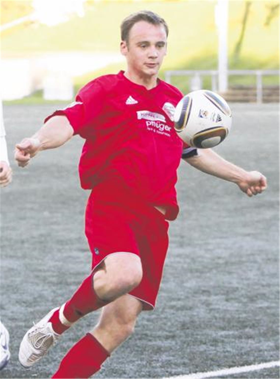 Roman Joas agiert beim TSV Wiernsheim derzeit als einzige Sturmspitze, erhält jedoch tatkräftige Unterstützung aus dem Mittelfeld.
Foto: Eigner