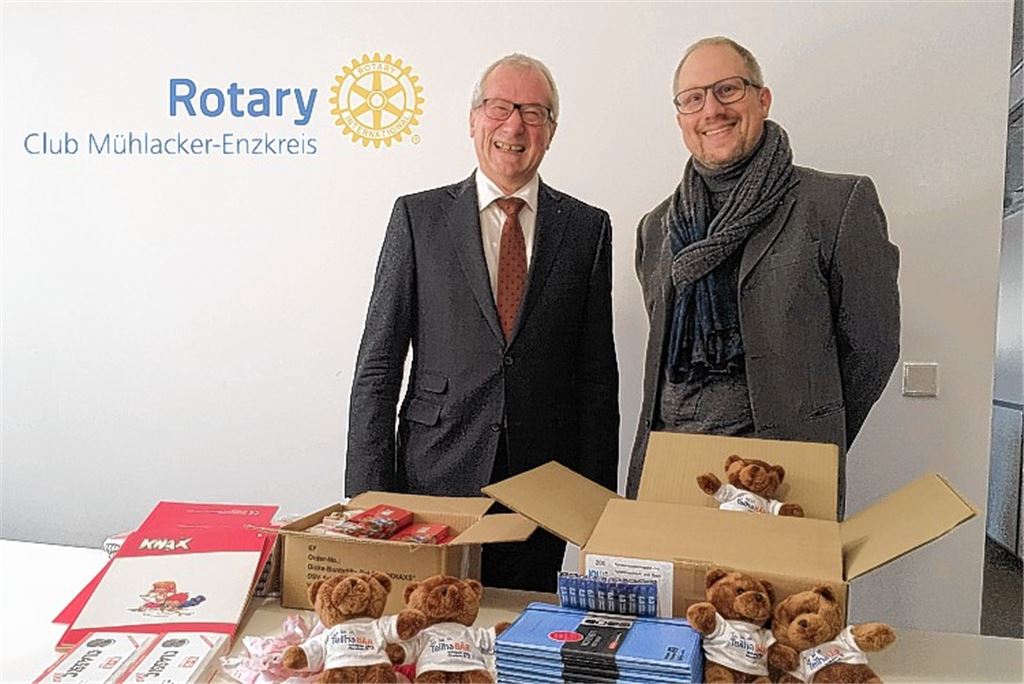 Rotarier helfen Kindern in Uganda