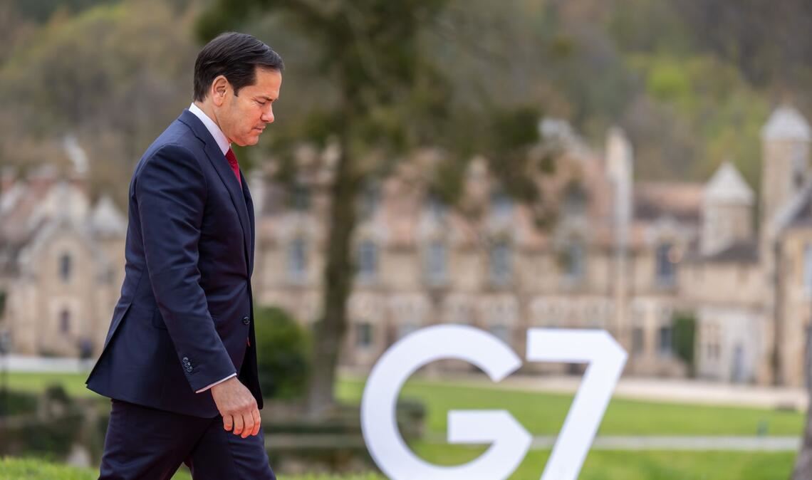 Rubio traf im Gegensatz zu allen anderen erst zum zweiten Tag ein.