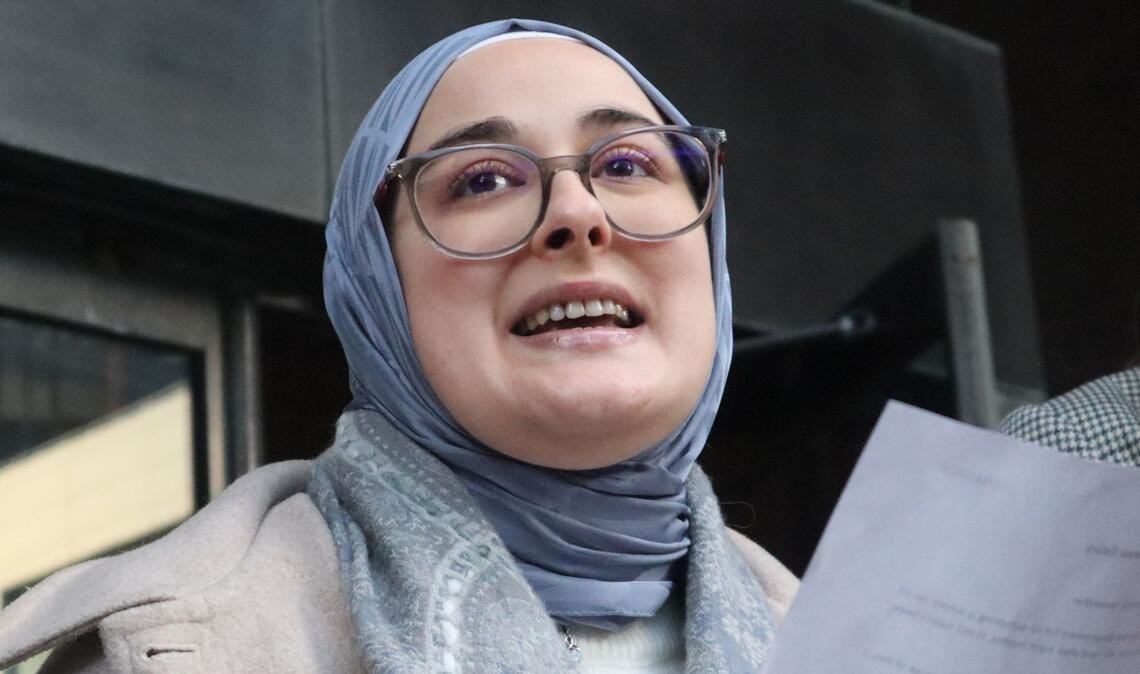 Rümeysa Öztürk, Studentin der Tufts University im US-Bundesstaat Massachusetts.