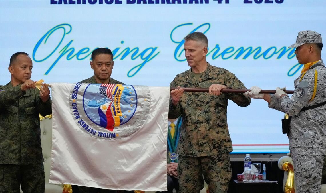 Rund 17.000 Soldaten aus sieben Ländern nehmen am diesjährigen "Balikatan"-Manöver teil.