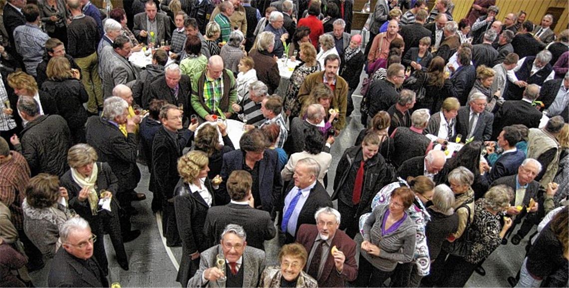 Rund 250 Gäste haben sich beim Neujahrsempfang in Knittlingen eingefunden. 