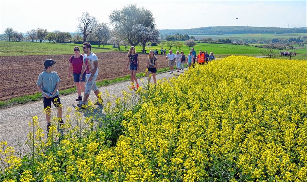 Den Teilnehmern blüht ein Naturerlebnis
