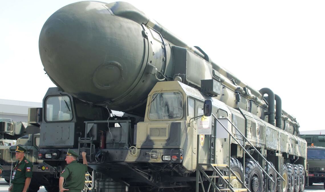 Russland präsentiert gerne seine mit Nuklearsprengköpfen bestückbaren Interkontinentalraketen. Für den Schutz vor Angriffen mit solchen Waffen auf Europa sorgt auch der Schutzschirm der USA.