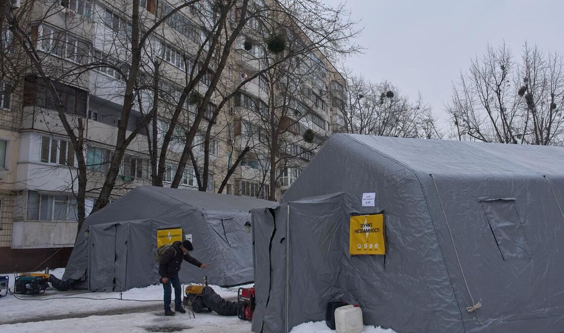 Russland schießt weiter auf die Ukraine. Auch auf Kiew. (Archivbild)