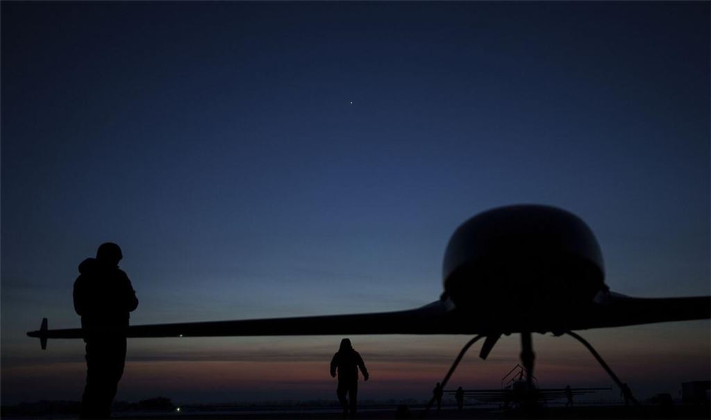 Russland wehrt sich gegen einen großen ukrainischen Drohnenangriff (Archivbild).