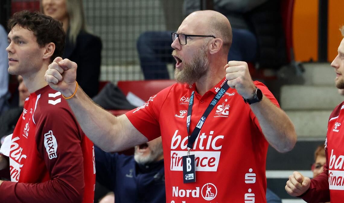 SG-Trainer Ales Pajovic steht mit seinem Team im Viertelfinale.