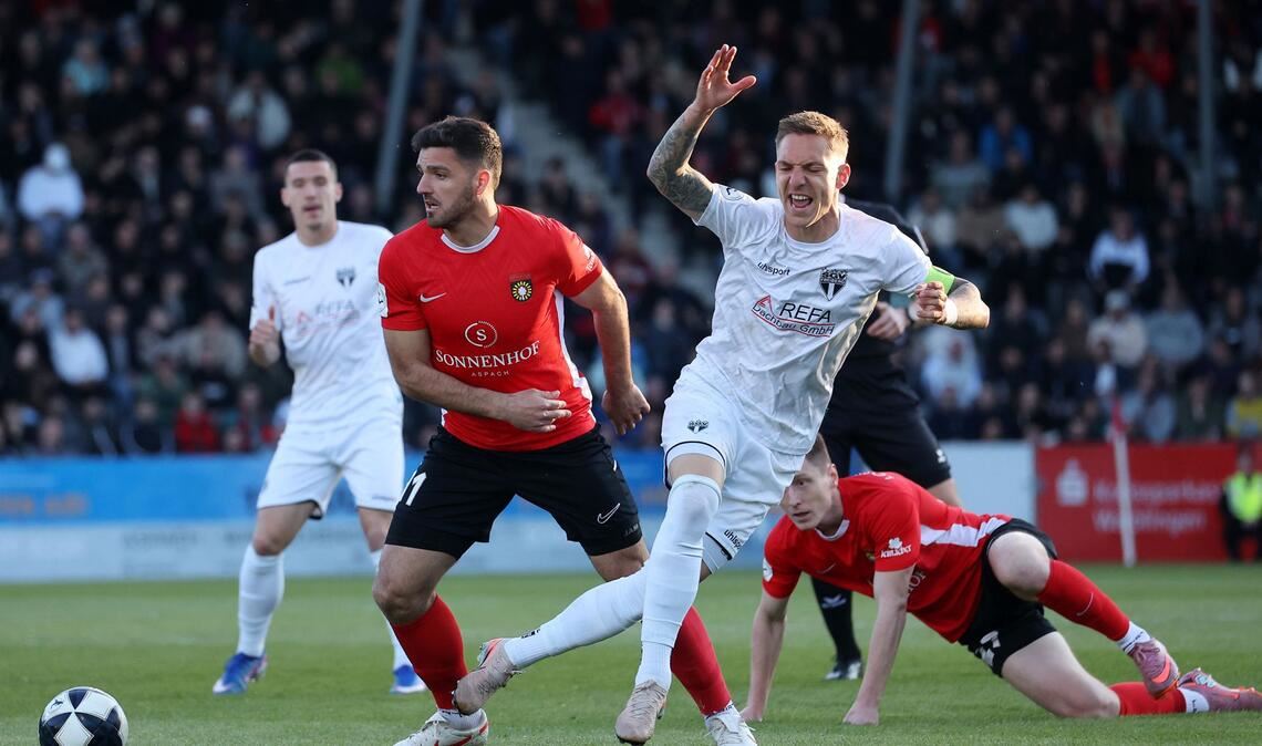 SGV-Kapitän Marco Kehl-Gomez (re.).