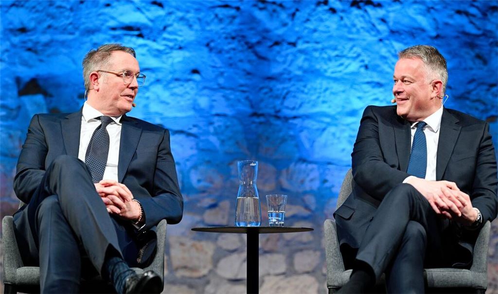 SPD-Ministerpräsident Alexander Schweitzer (links) oder der CDU-Mann Gordon Schnieder – wer regiert künftig in Mainz?