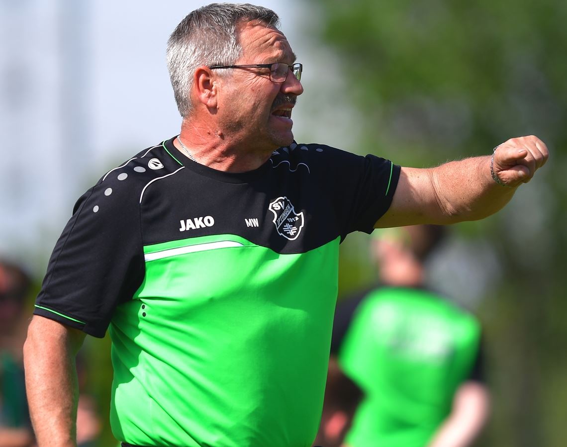 SVI-Coach Martin Weeber.  Schüller