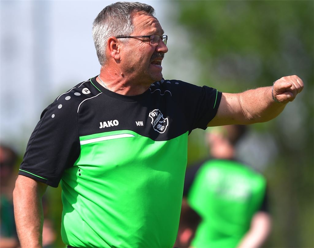 SVI-Coach Martin Weeber.  Schüller