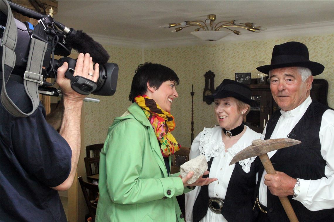 SWR Landesschau zu Gast in Sternenfels. (Foto: Hansen)