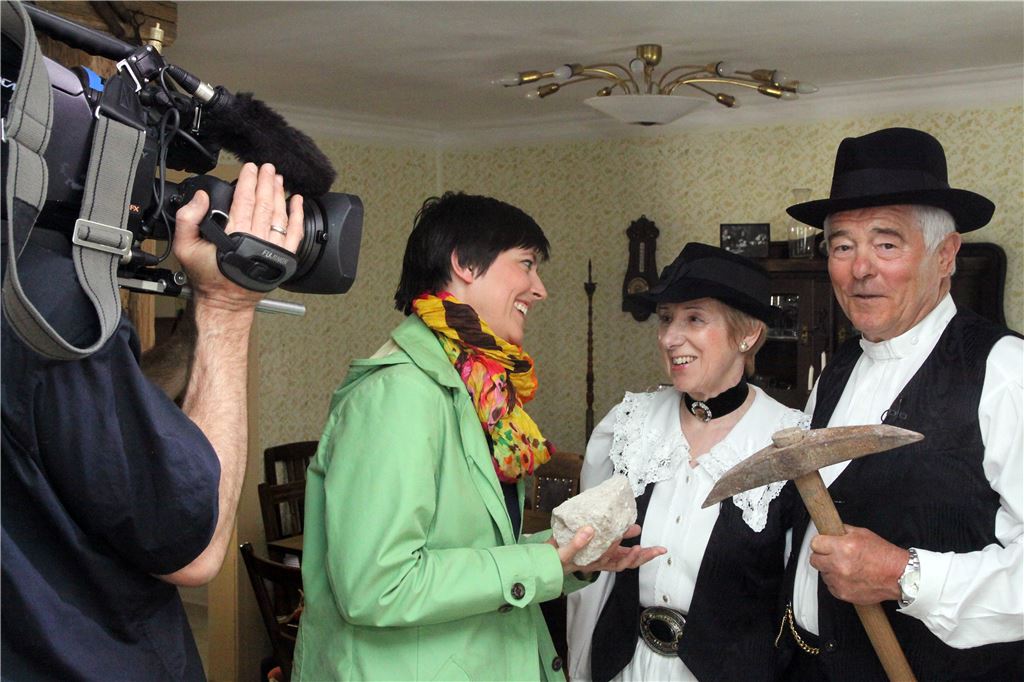 SWR Landesschau zu Gast in Sternenfels. (Foto: Hansen)