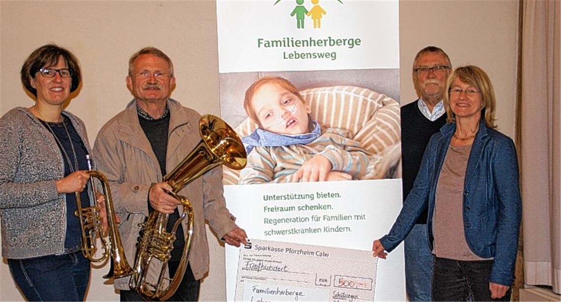 Posaunenchor spendet Konzerterlös