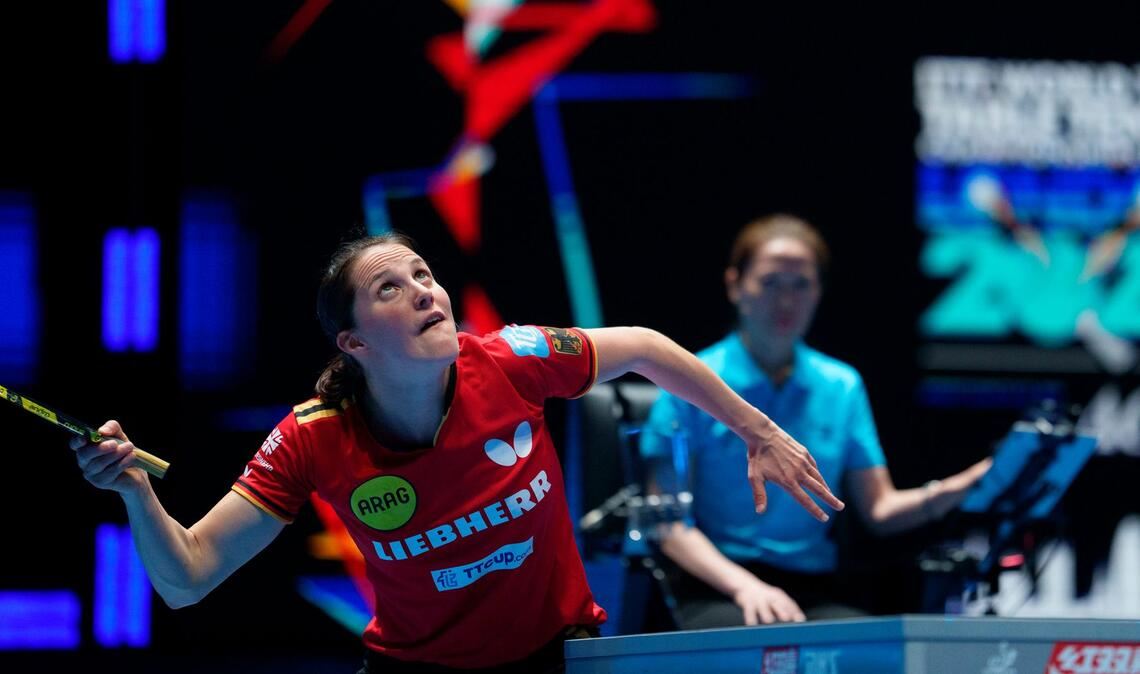 Sabine Winter verliert im WM-Halbfinale gegen die Japanerin Hina Hayata.