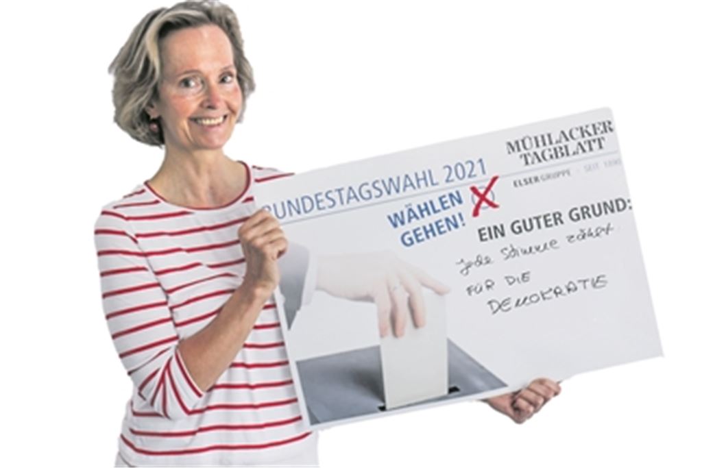 Sabine Zeitler setzt sich vehement für Frauenrechte und Demokratie ein – vor der Wahl verzichtet sie auf eigene Plakatwerbung, „aus Umweltschutzgründen“, wie sie sagt. Foto: Deeg