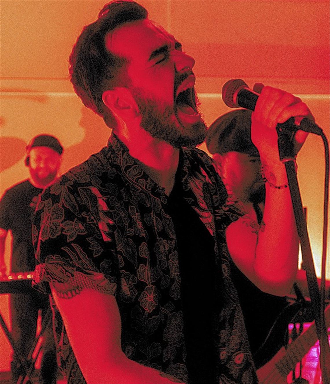 Sänger Simon Weidicke, der rund zwei Jahre im Ausland gearbeitet hat, freut sich darauf, bald wieder mit seiner Band Royal Tea Club auf der Bühne zu stehen.Foto: privat