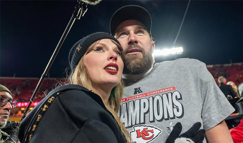 Sängerin Taylor Swift und Football-Star Travis Kelce wollen heiraten. Die Veltins-Arena auf Schalke bietet ihnen dafür die hauseigene Kapelle an. (Archivbild)