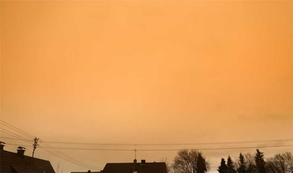 Saharastaub kommt ab Donnerstag nach Baden-Württemberg.
