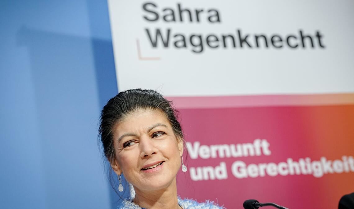 Sahra Wagenknecht hält es für sehr wahrscheinlich, dass ihre Partei eigentlich im Bundestag sitzen müsste.