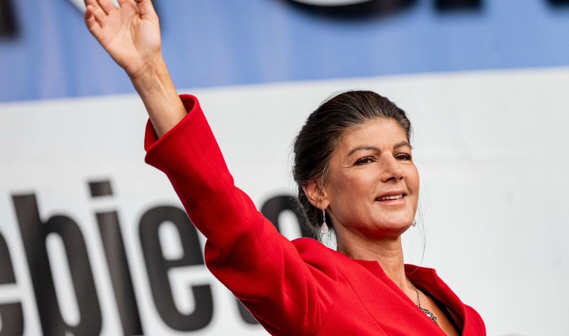 Sahra Wagenknecht hat bisher offen gelassen, ob sie als Chefin der nach ihr benannten Partei weitermachen möchte. (Archivbild)