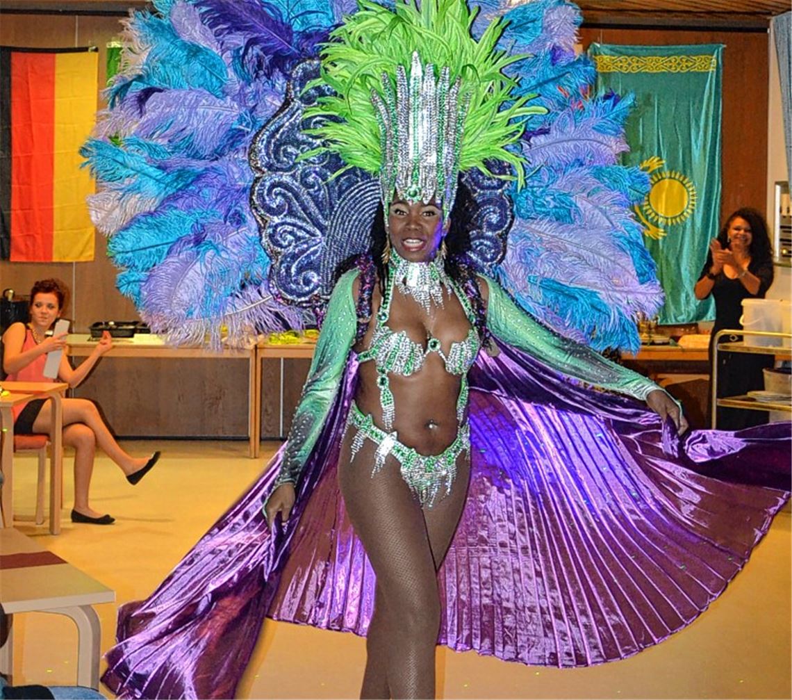 Samba-Tänzerin Lana. Foto: privat