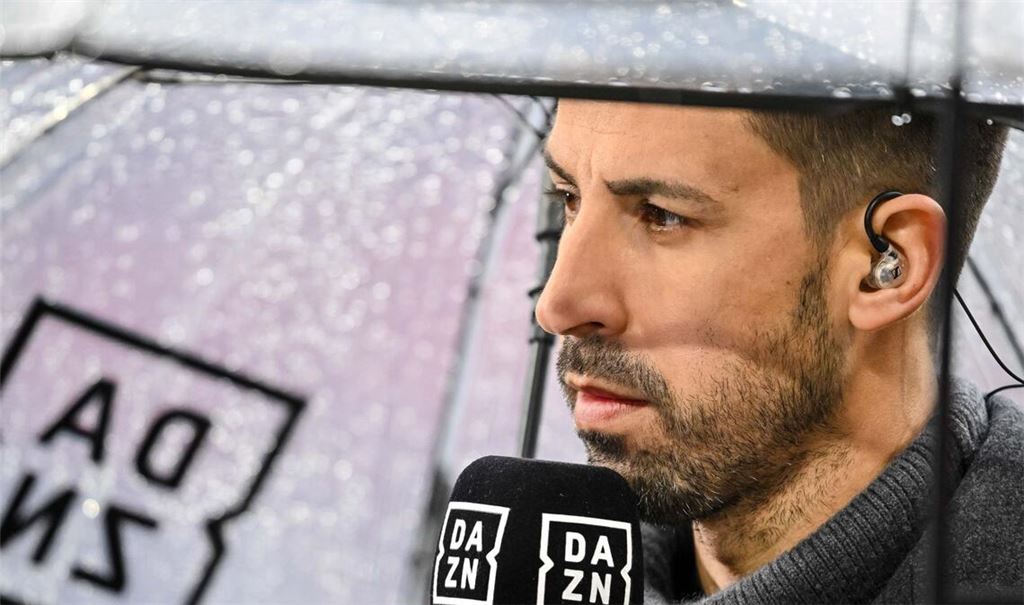 Sami Khedira am DAZN-Mikrofon (Archivbild)