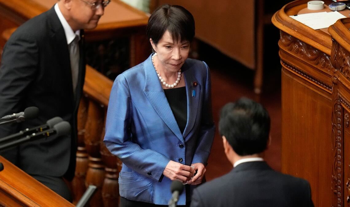 Sanae Takaichi ist die erste Regierungschefin Japans.