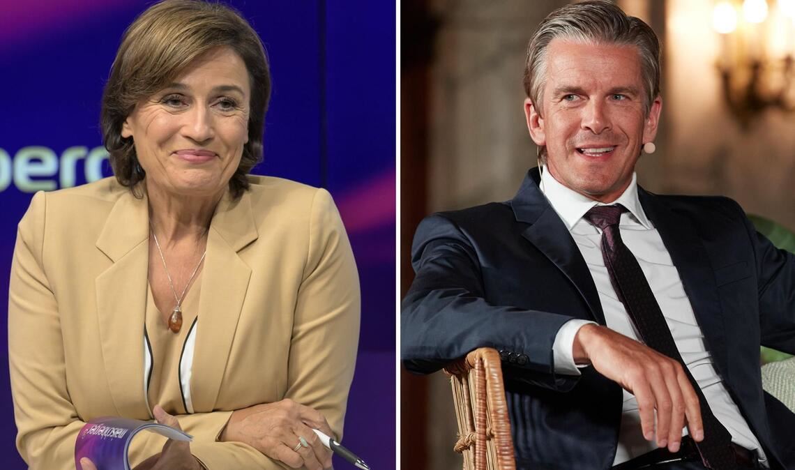 Sandra Maischberger (ARD) und Markus Lanz (ZDF) im Quotenwettstreit.