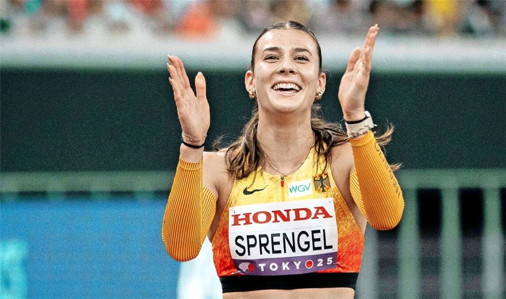 Sandrina Sprengel wurde bei der WM in Tokio Fünfte im Siebenkampf – und ist nun Stuttgarts Sportlerin des Jahres.