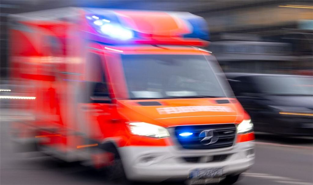 Sanitäter brachten die Verletzten in ein Krankenhaus (Symbolbild).