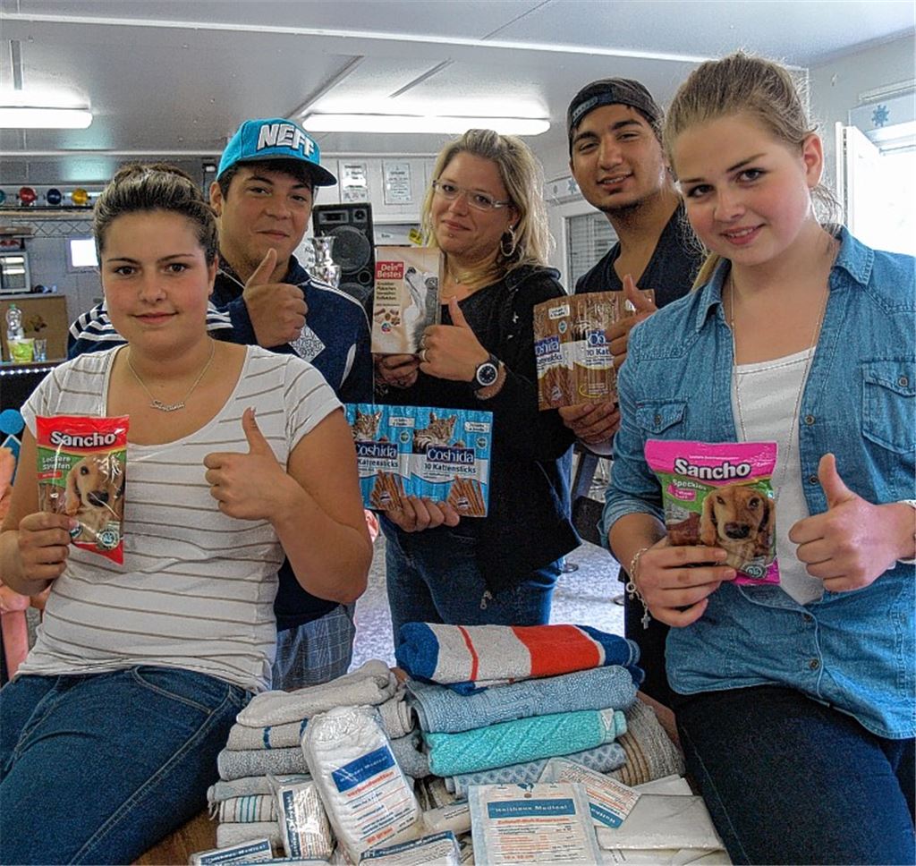 Santana Perea, Baris Yildirim, Nathalie Pavan, Serhat Yilmaz und Michelle Koso (v.li.).