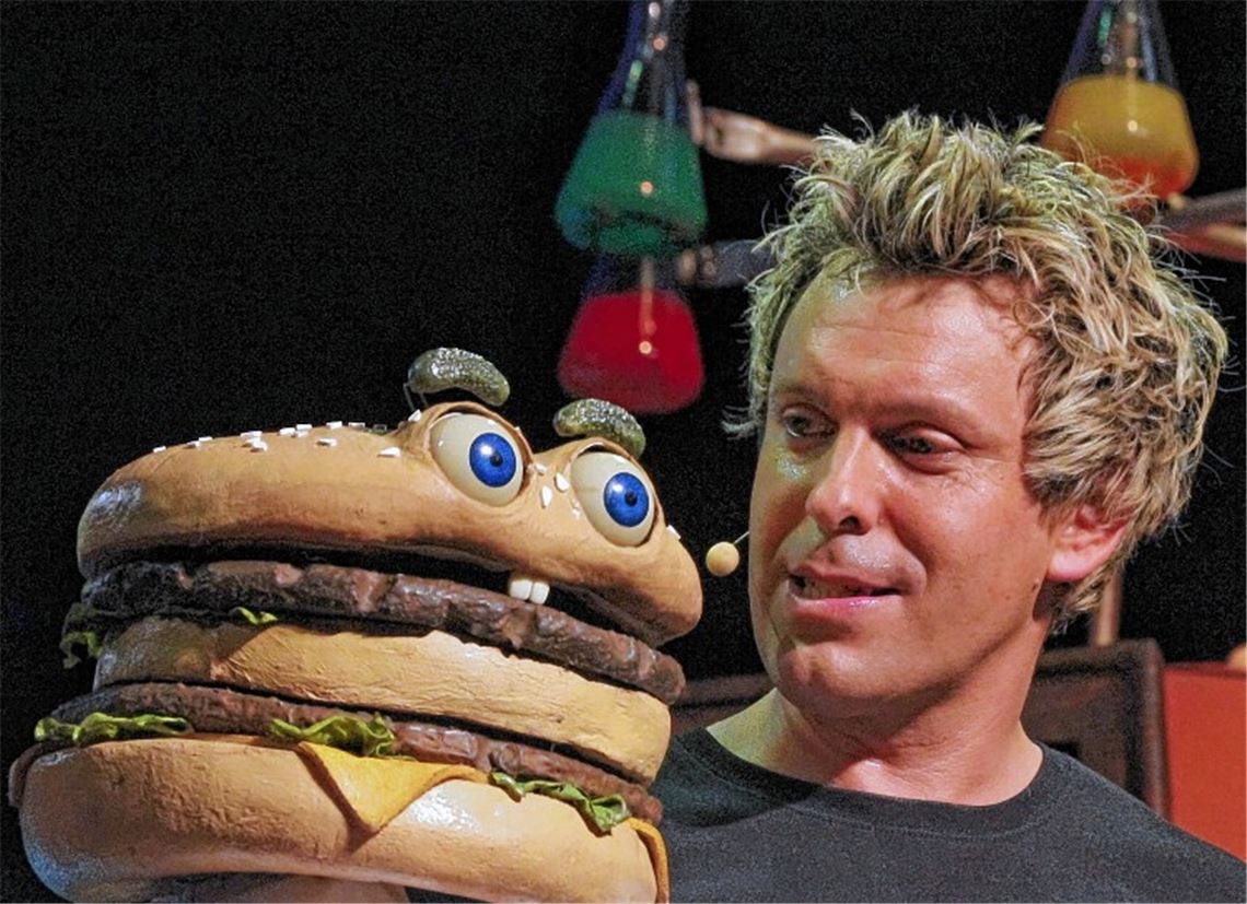 Sascha Grammel mit Prof. Dr. Peter Hacke. Foto: Hansen