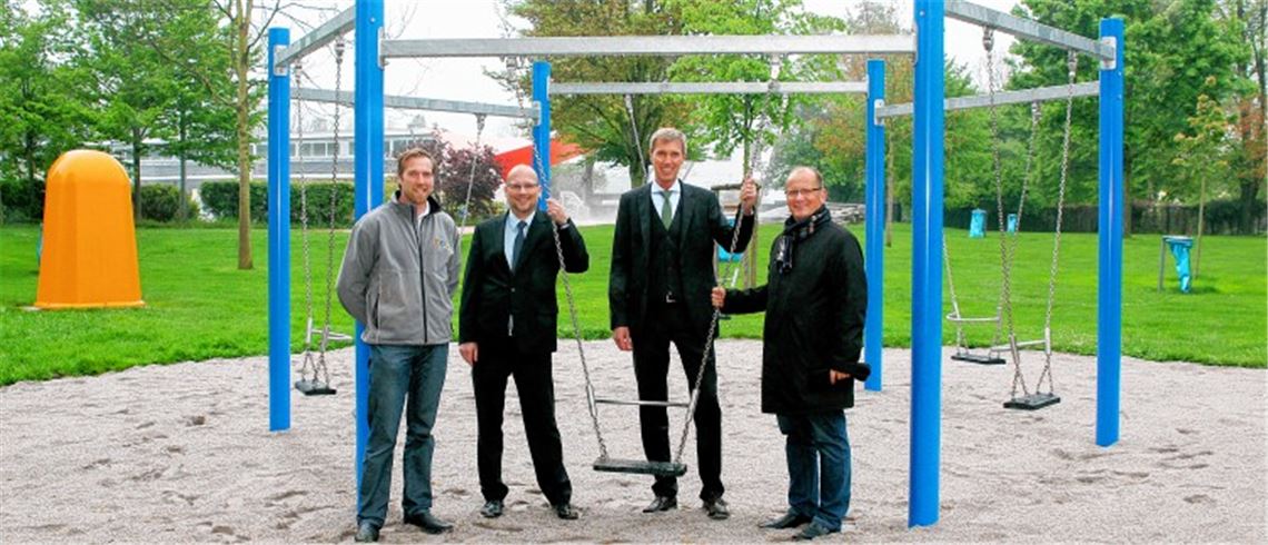 Schaukelanlage fürs Freibad
