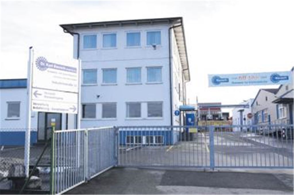 Schauplatz des Verbrechens: eine Firma an der Kleinglattbacher Industriestraße. Foto: Goertz