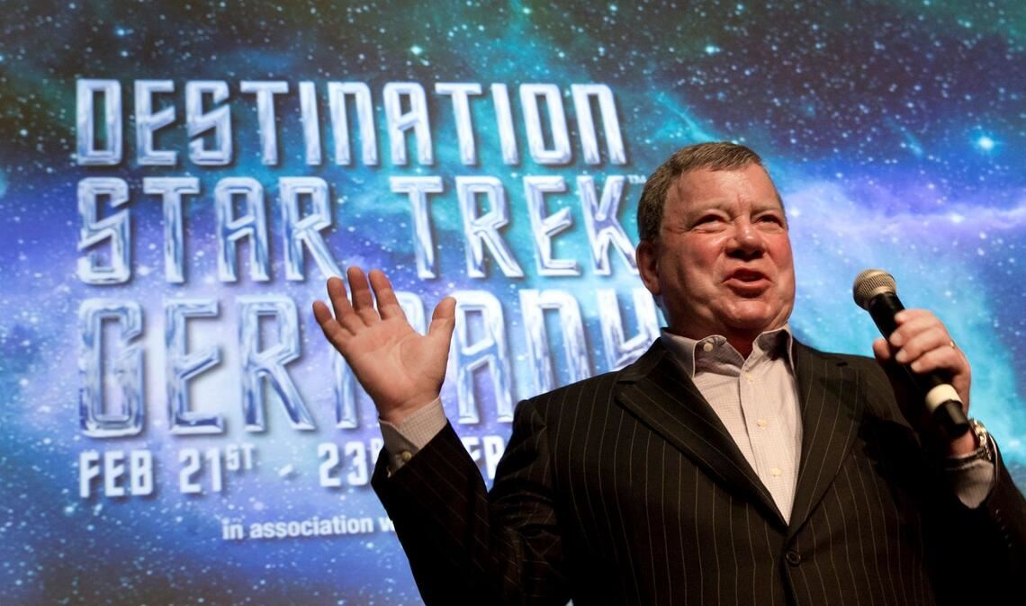 Schauspieler William Shatner will mit 95 Jahren ein Heavy-Metal-Album herausbringen. (Archivbild)