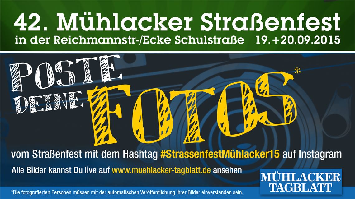 Straßenfest: Wir suchen Eure Fotos Schickt uns Euren Schnappschuss vom Straßenfest!