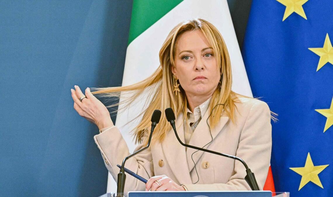 Schlappe vor Gericht – Italiens Ministerpräsidentin Meloni kritisiert die Justiz scharf (Archivfoto).