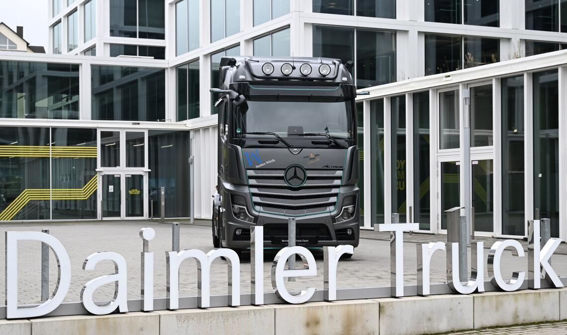 Schlechte Nachrichten aus der Zentrale von Daimler Truck in Leinfelden-Echterdingen.
