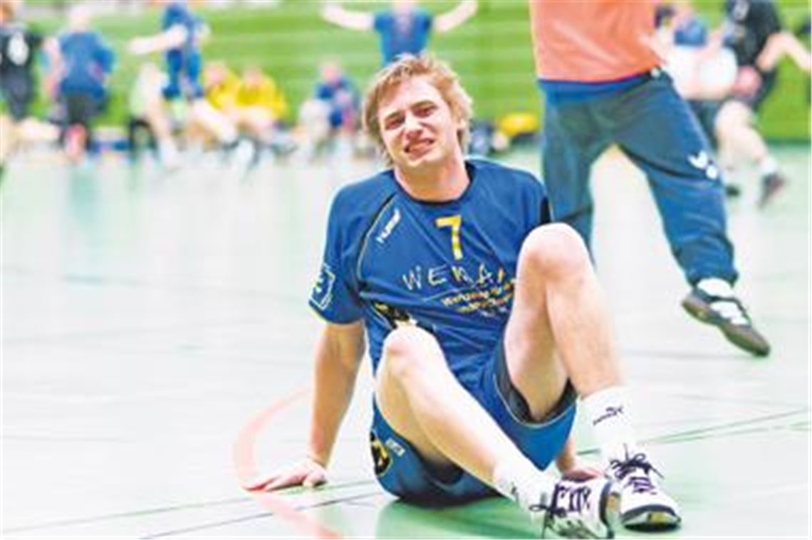 Schmerzhafte Niederlage für Carl Reiß und Blau-Gelb Mühlacker. Das 28:32 ist obendrein ein Rückschlag im Kampf um den Klassenerhalt in der Landesliga. Foto: Zschorsch