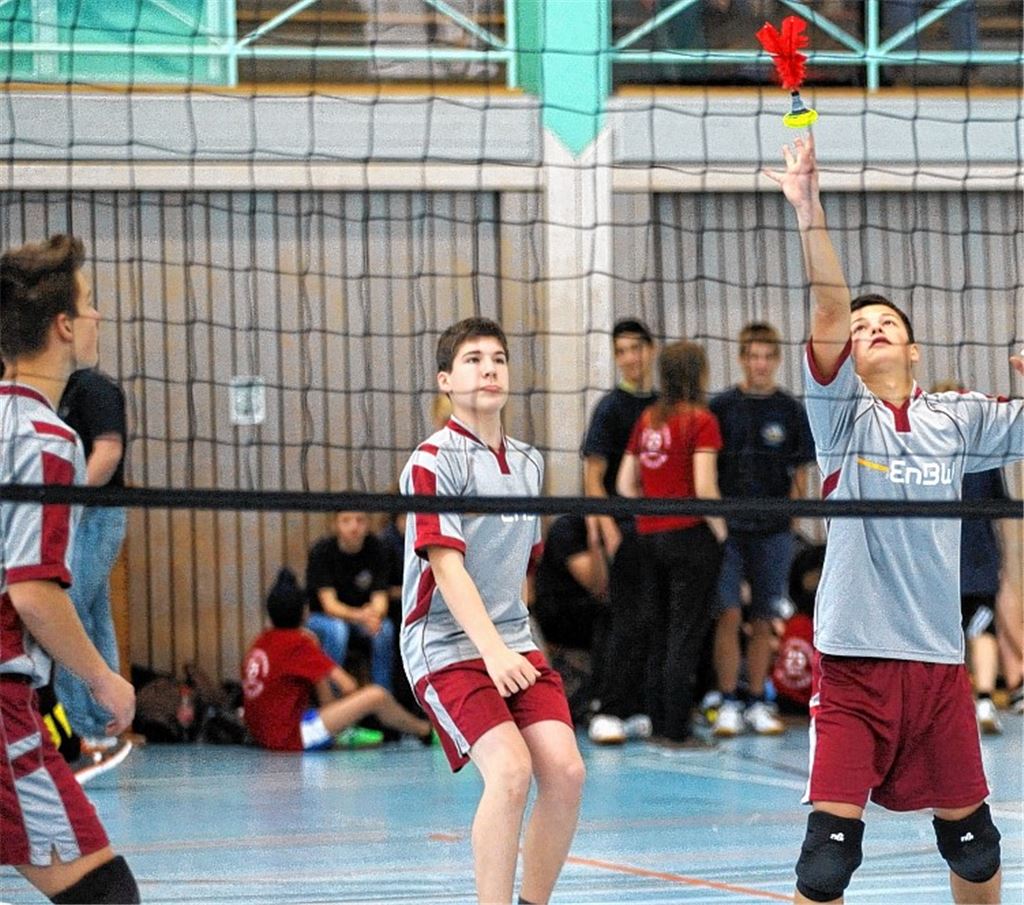 Schmie ist nicht zu schlagen: Auch bei den Jugendlichen ab 15 Jahre stellte der Feuerwehrnachwuchs aus dem Maulbronner Stadtteil das stärkste Indiaca-Team.