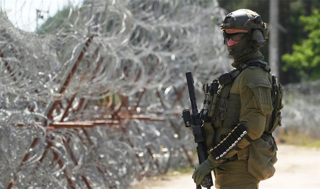 Schmuggel-Ballons haben die streng bewachte Grenze zwischen Belarus und Polen überflogen. (Archivbild)